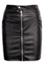 Faux Leather Mini Skirt