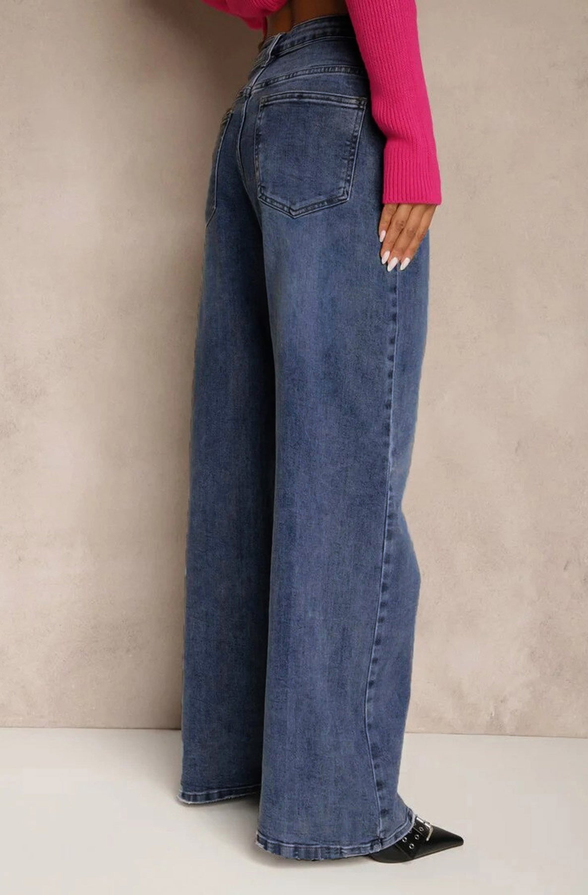 Dark Blue Denim Jeans