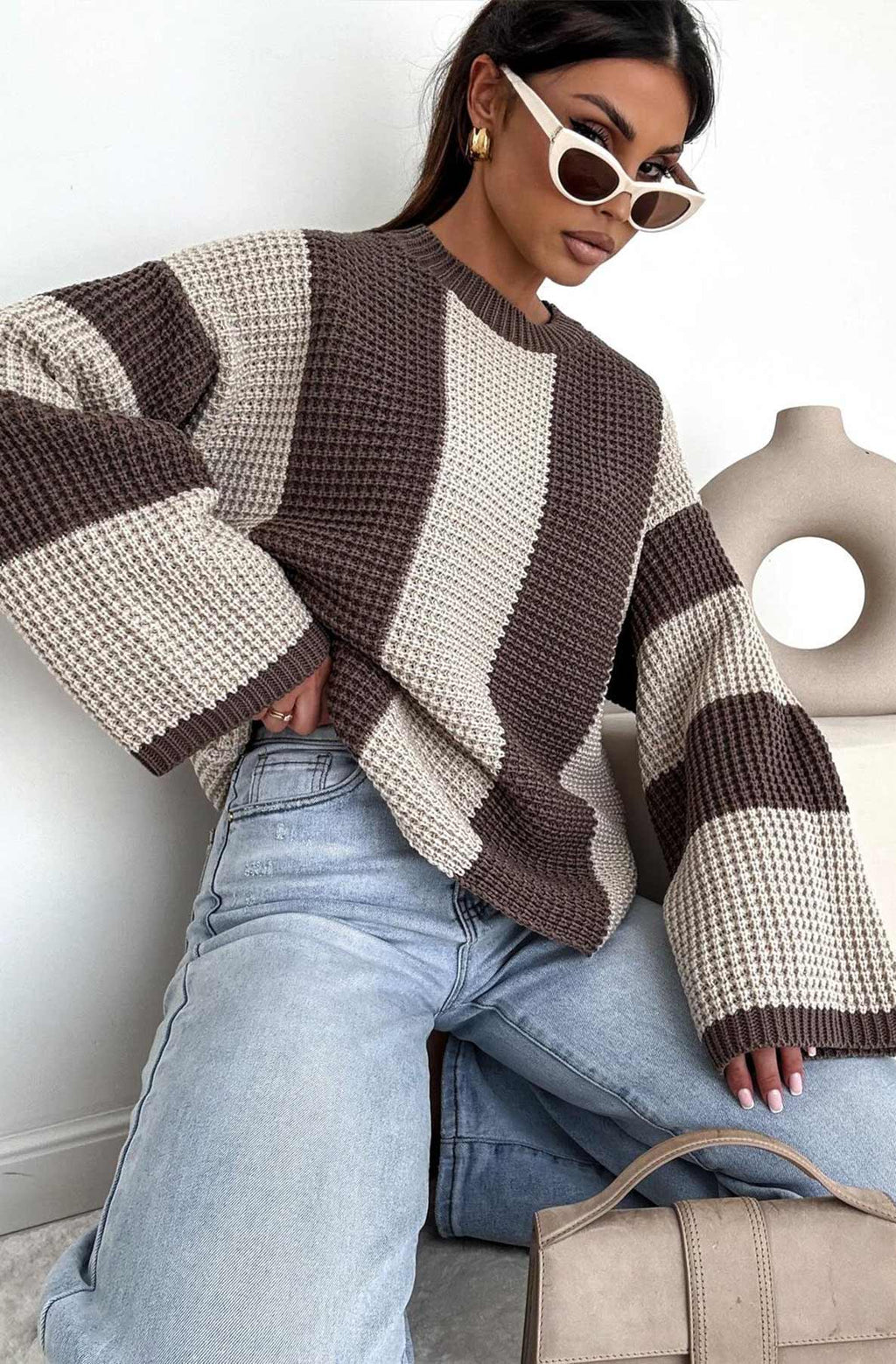 Striped Long Sleeve Jumper